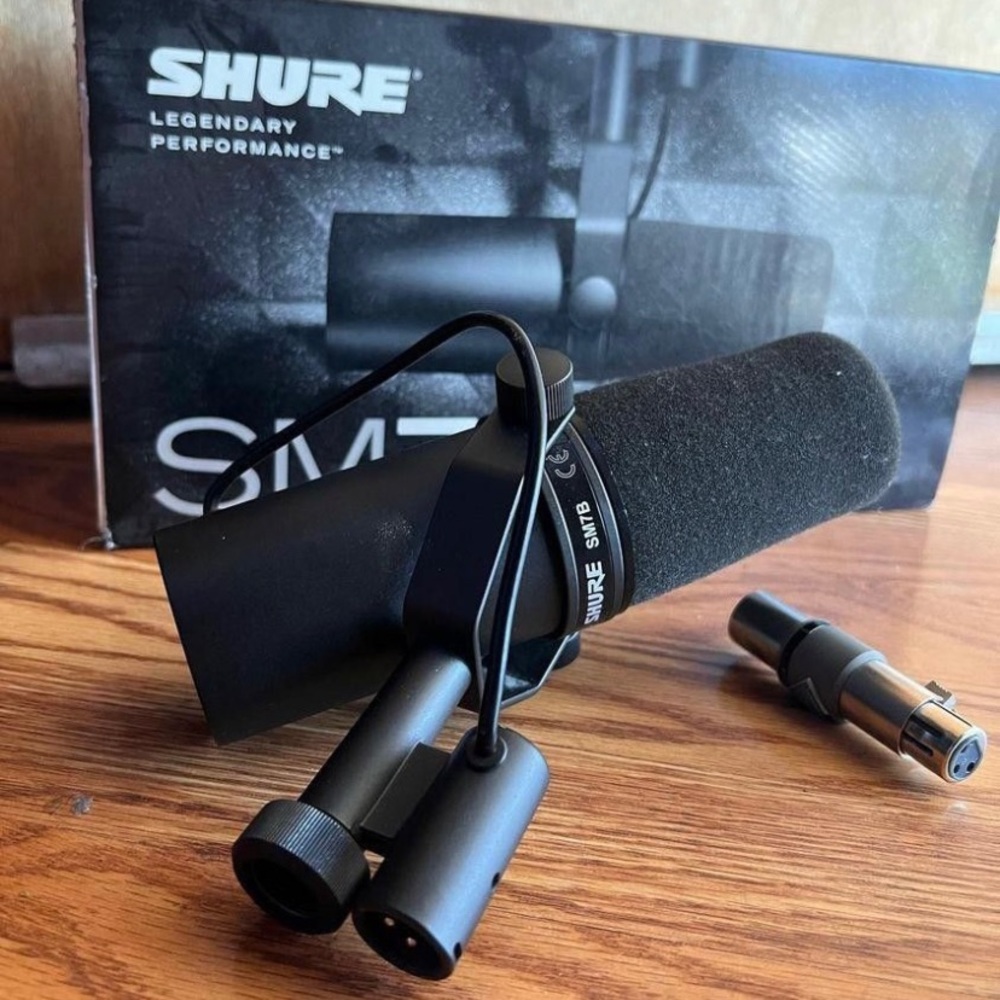 This is a Shure SMB7, great for streaming, music production, and gaming.